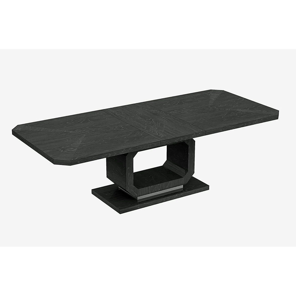 Extendable High Gloss Grey Dining Table X724429