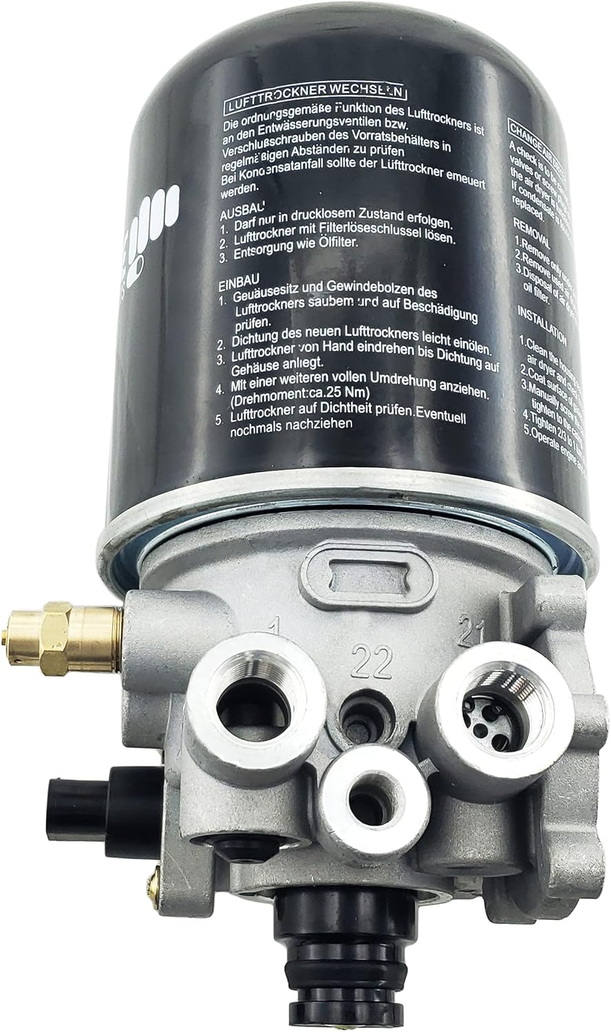Air Dryer with Coalescing Cartridge X460