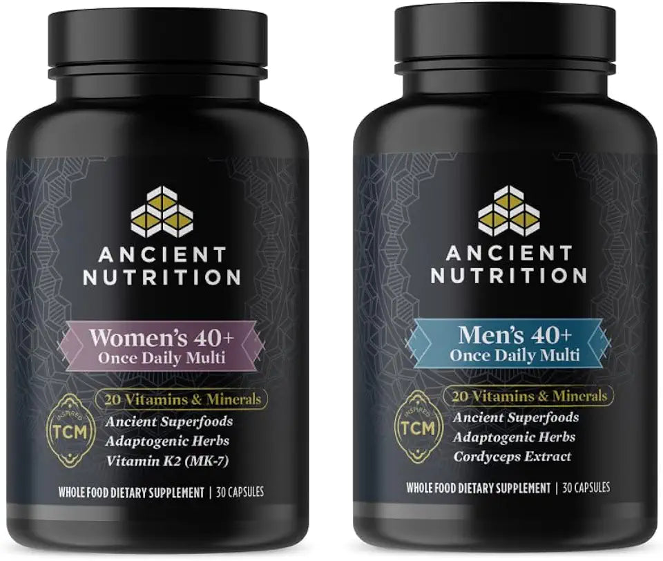 Women's 40+ Once Daily Multivitamin Capsules, 30 Count + Men's 40+ Once Daily Multivitamin Capsules, 30 Count P824363