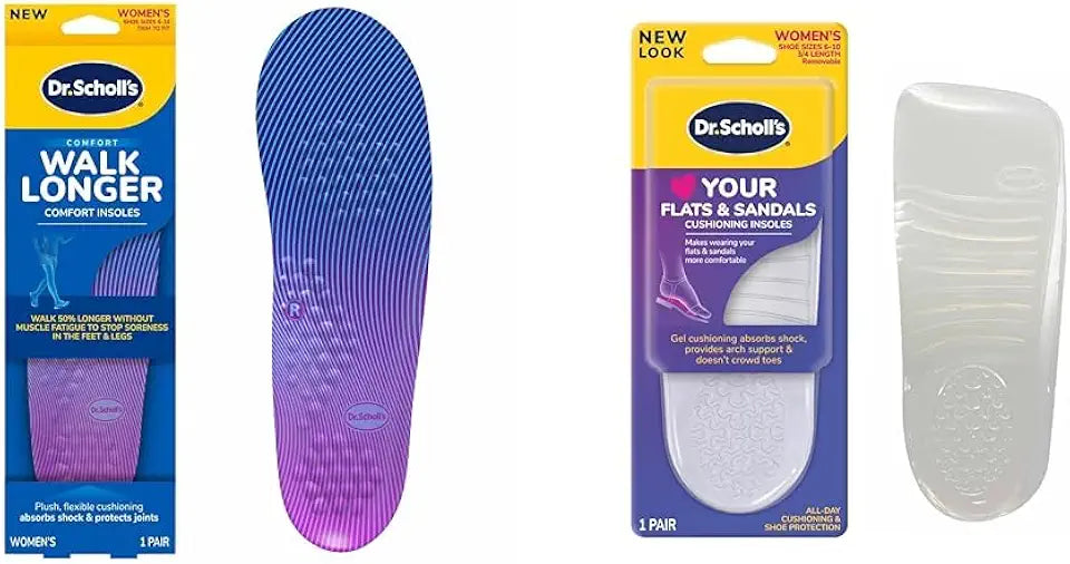 Comfortable Plush Foam Cushioning Insoles L9214