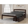 Full Size Bed with Dual Under Bed Drawers F39312
