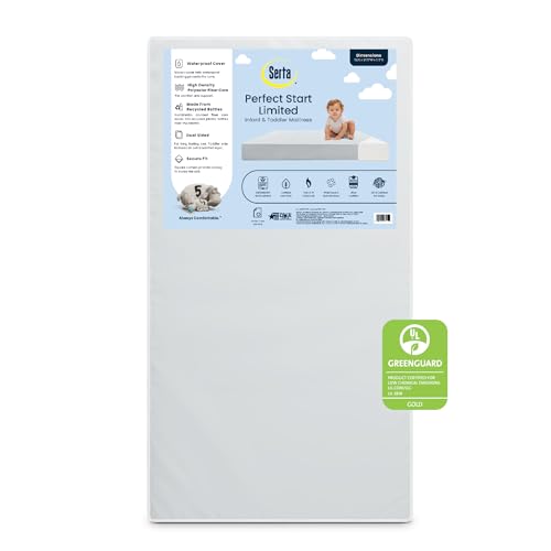 Dual Sided Baby Crib and Toddler Mattress, Waterproof R566