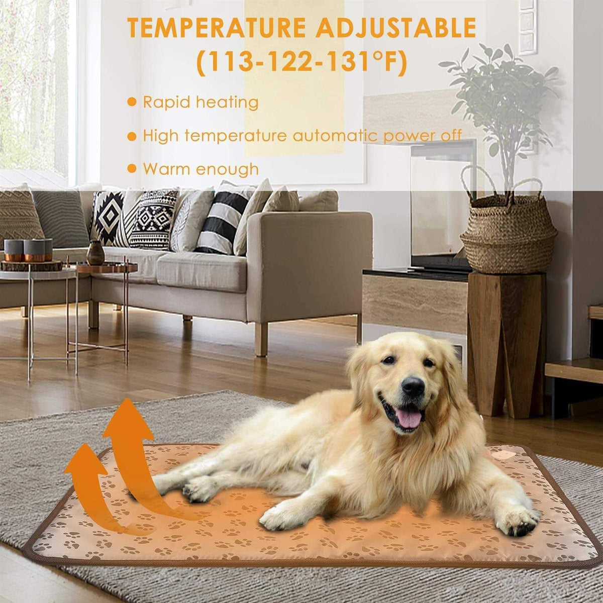 Waterproof Electric Heating Pad for Dog Bed I841229