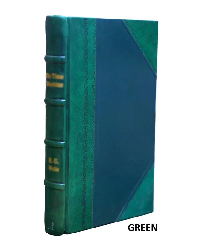 Leather Bound Book Y7786