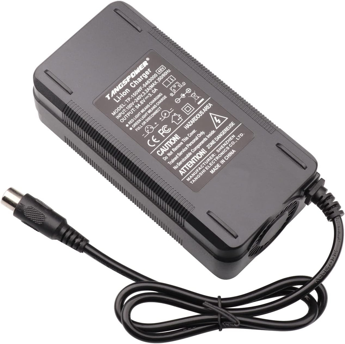 54.6V Adapter Charger with DC/XLR/RCA Connector C66238