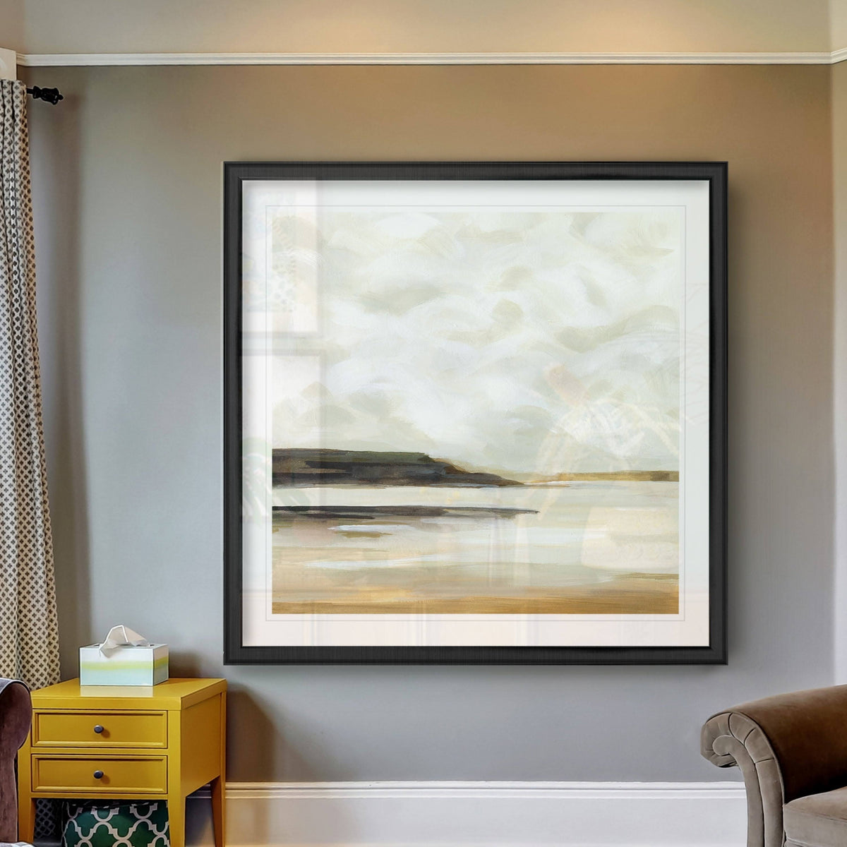 Black Framed Print 26 x 26 P5159