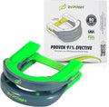 Anti Snoring Mouth Guard with Tongue Stabilization Strap Custom Fit Green T69534