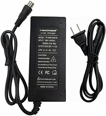 54.6V Adapter Charger with DC/XLR/RCA Connector C66238