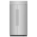 42 in. 25.5 cu. ft. Side-by-Side Refrigerator in Stainless Steel J90623