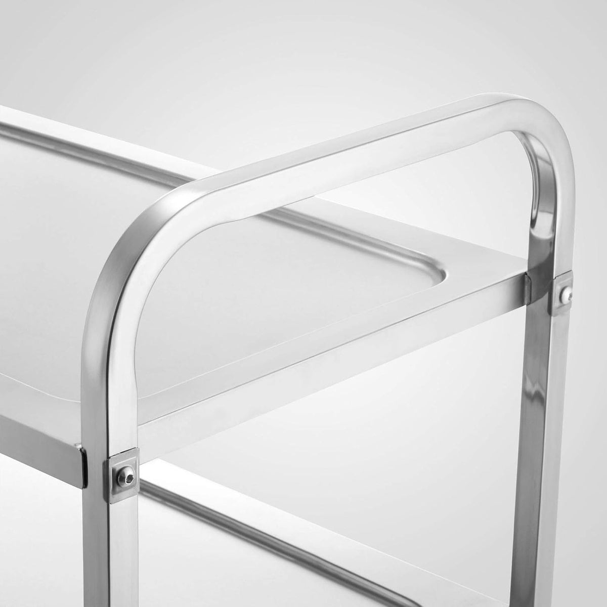 Stainless Steel 3 Tier Utility Cart with Wheels V42825