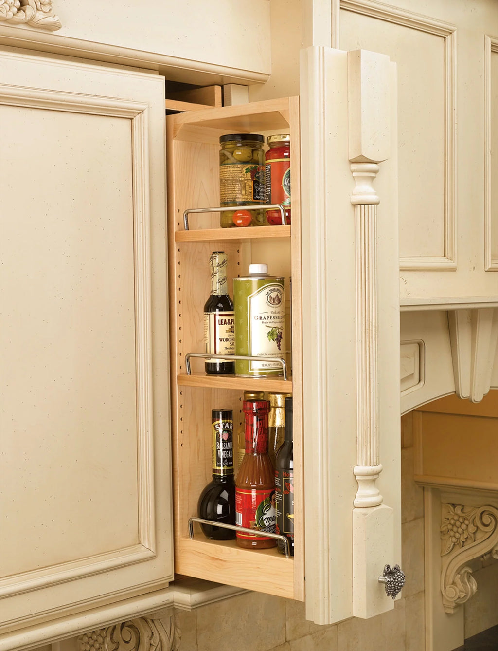6 In Wood Wall Filler Cabinet Organizer Z99426
