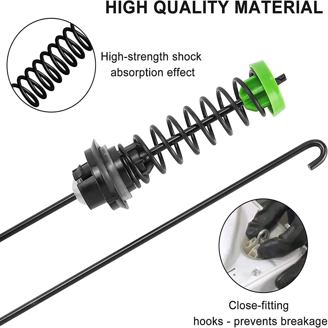 4 Pcs Washer Suspension Kit I3836