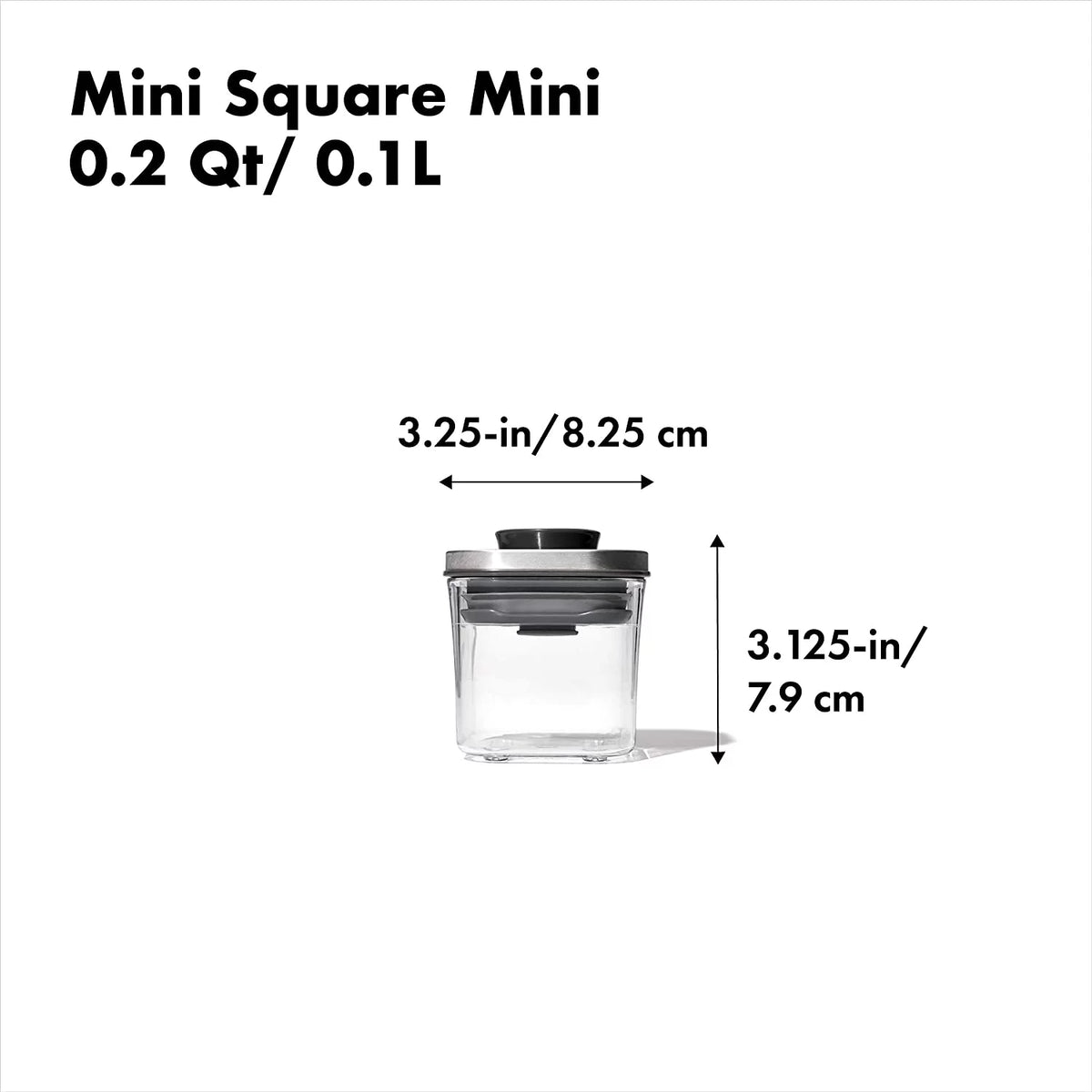 0.2 Qt Steel Container M347270