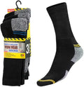 Cotton Diabetic Crew Boot Socks Men's Size 10-13 U986