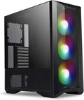 Black Mesh Tempered Glass ATX Case Q214569