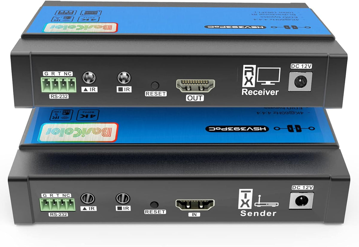 4K@60Hz HDMI Extender Over Cat5e Cat6 Up to 100m with IR L13610