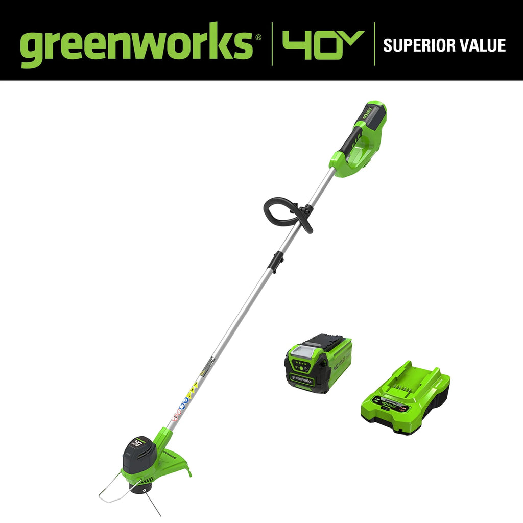 40V 12 String Trimmer with 2.0 Ah Battery & Charger Y383475