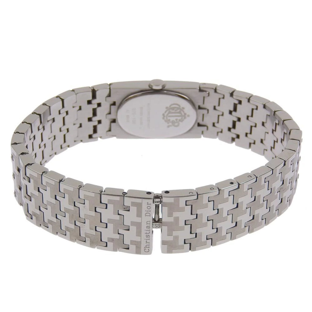 Pre-Owned Stainless Steel Silver Quartz Analog Ladies Watch I761