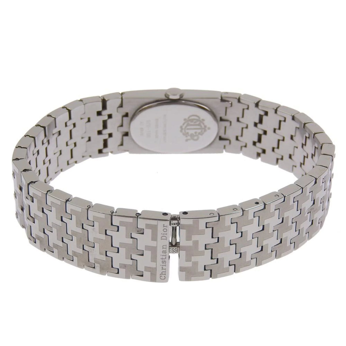 Pre-Owned Stainless Steel Silver Quartz Analog Ladies Watch I761