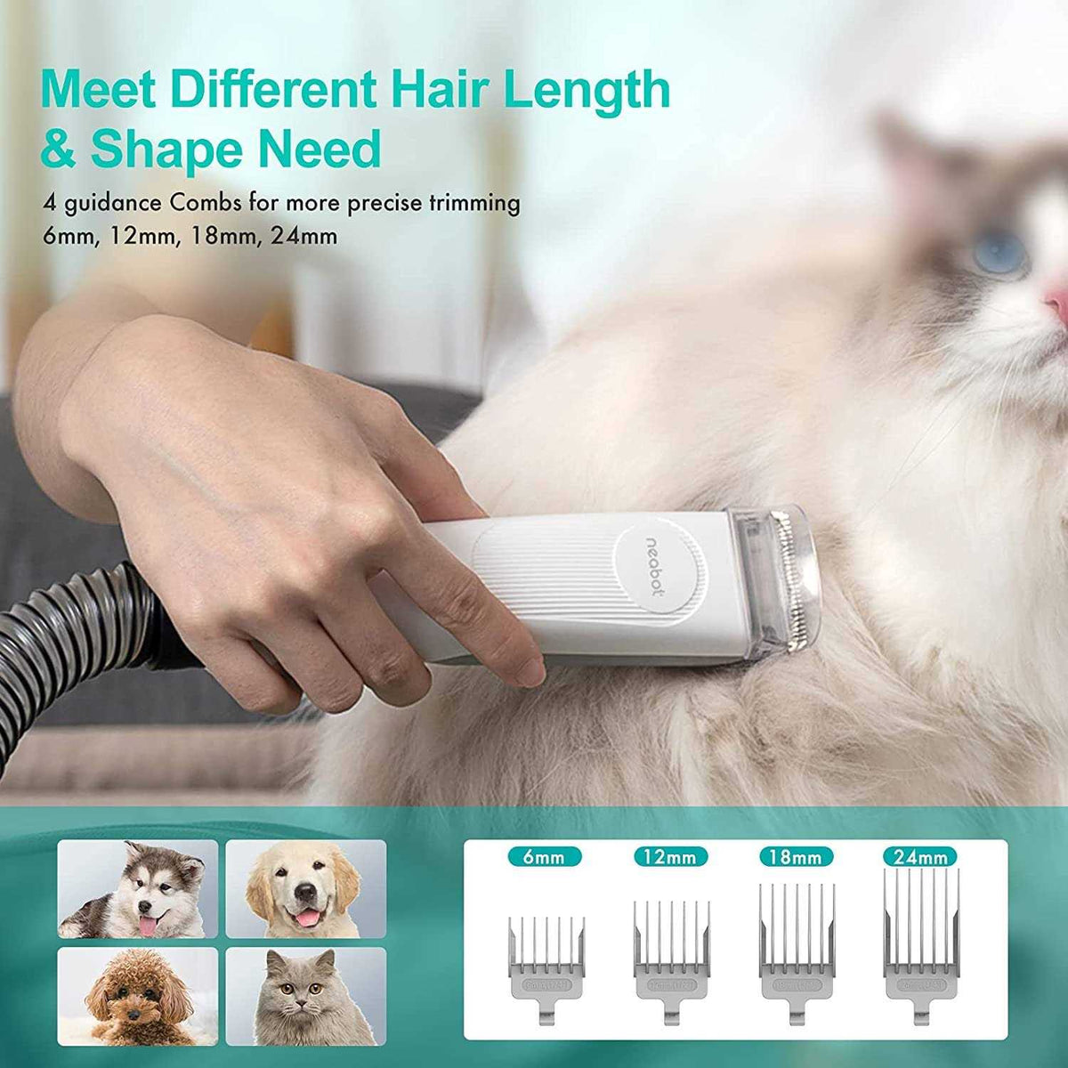 Pet Grooming Kit & Vacuum F6429