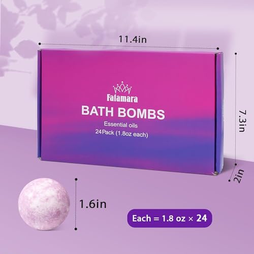 24 Pcs Handmade Bath Bombs R6454