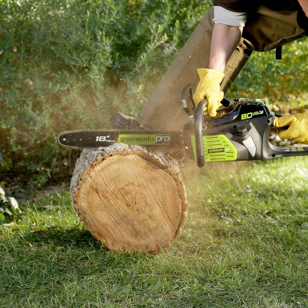 18-Inch 80V Cordless Lithium-Ion Chainsaw H6602