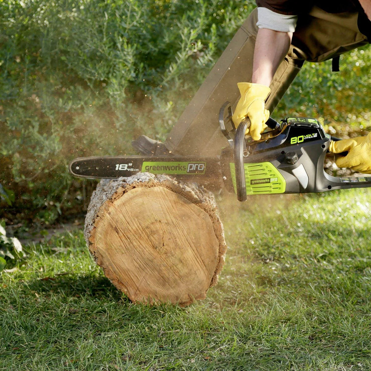 18-Inch 80V Cordless Lithium-Ion Chainsaw H6602