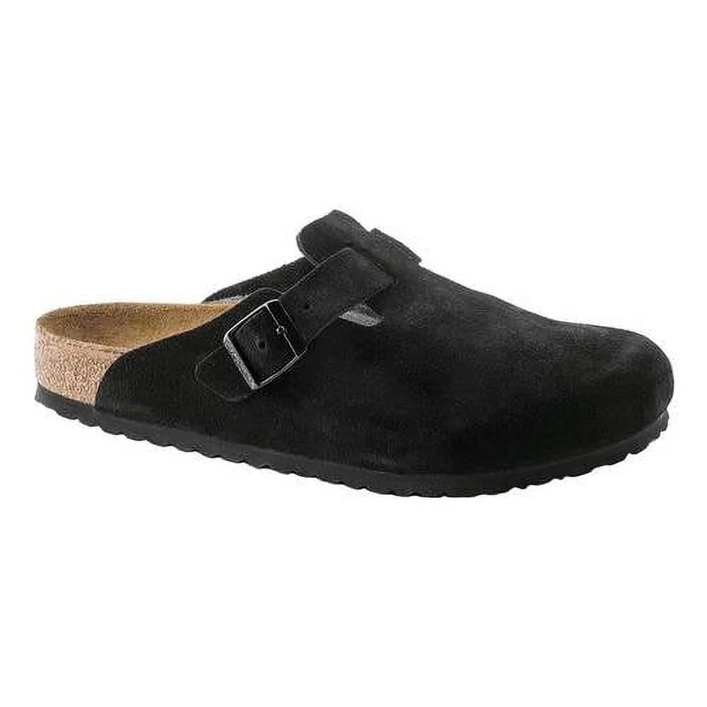 Suede Soft Footbed Clogs H9761