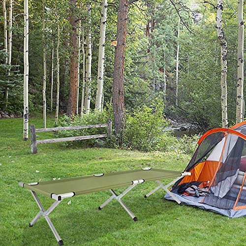 Portable Folding Camping Cot with Carrying Bag X1314