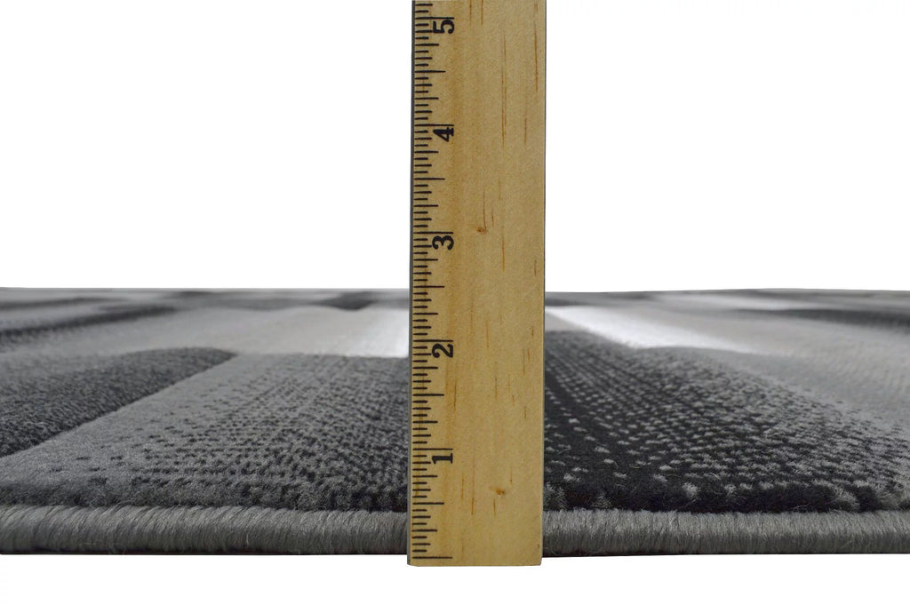 Abstract Geometric Area Rug Z749