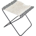 16 inch Natural and Black Stool B472470