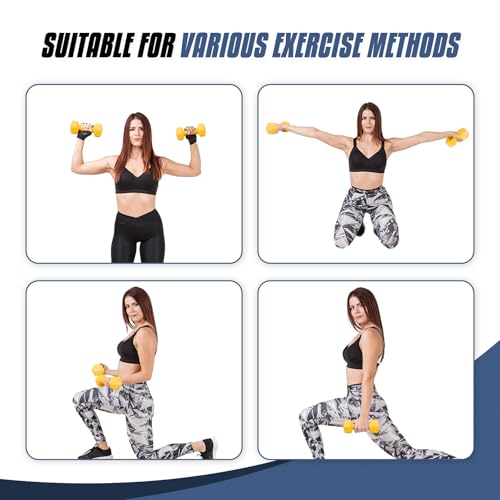 Anti-Slip Neoprene Coated Hexagon Dumbbell Set F2422