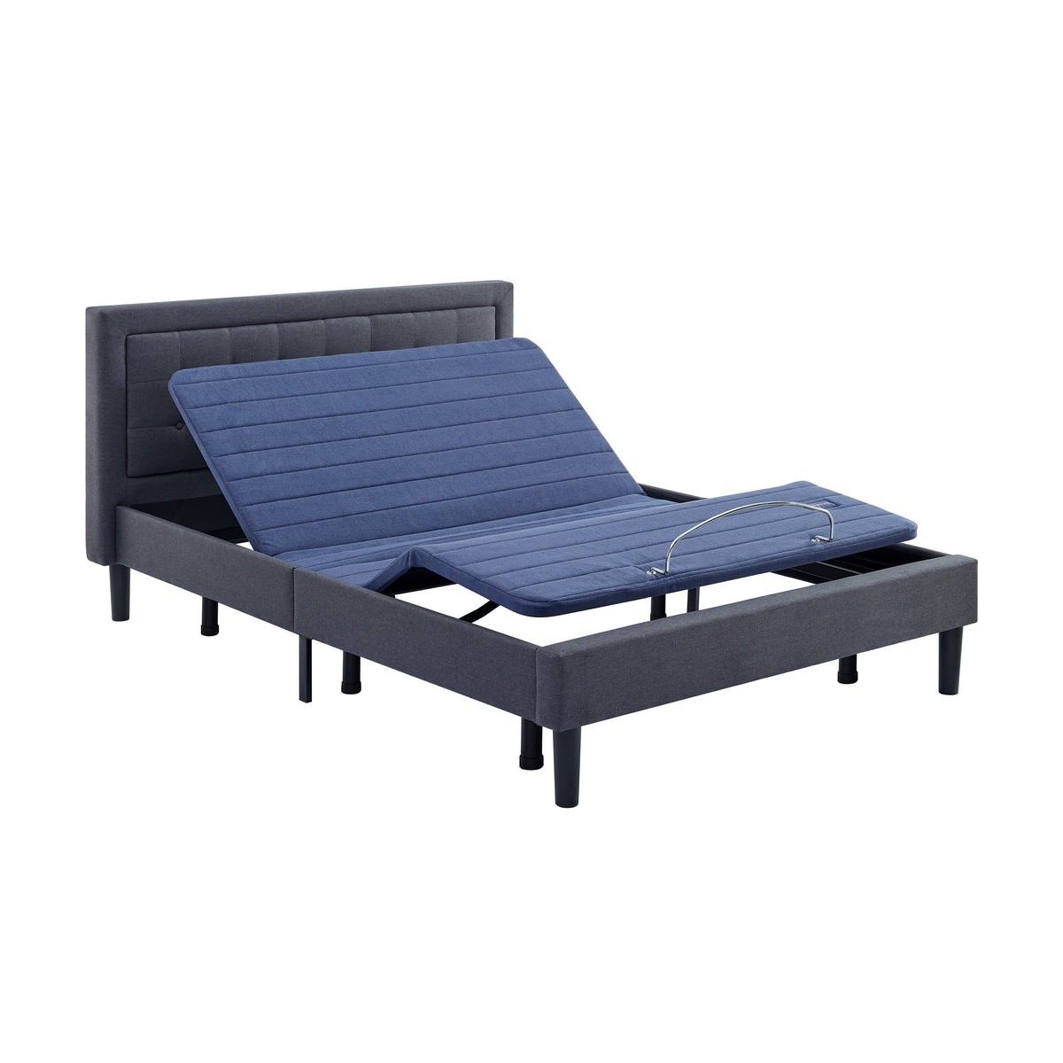 Queen Adjustable Metal Platform Bed Base with Wireless Remote Control S936
