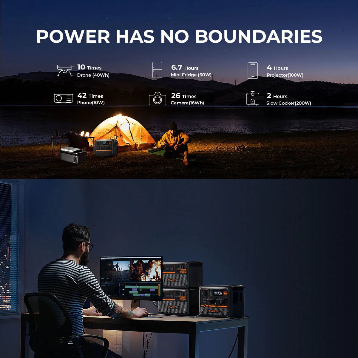 Portable Power Station 600W 504Wh LiFePO4 A11703