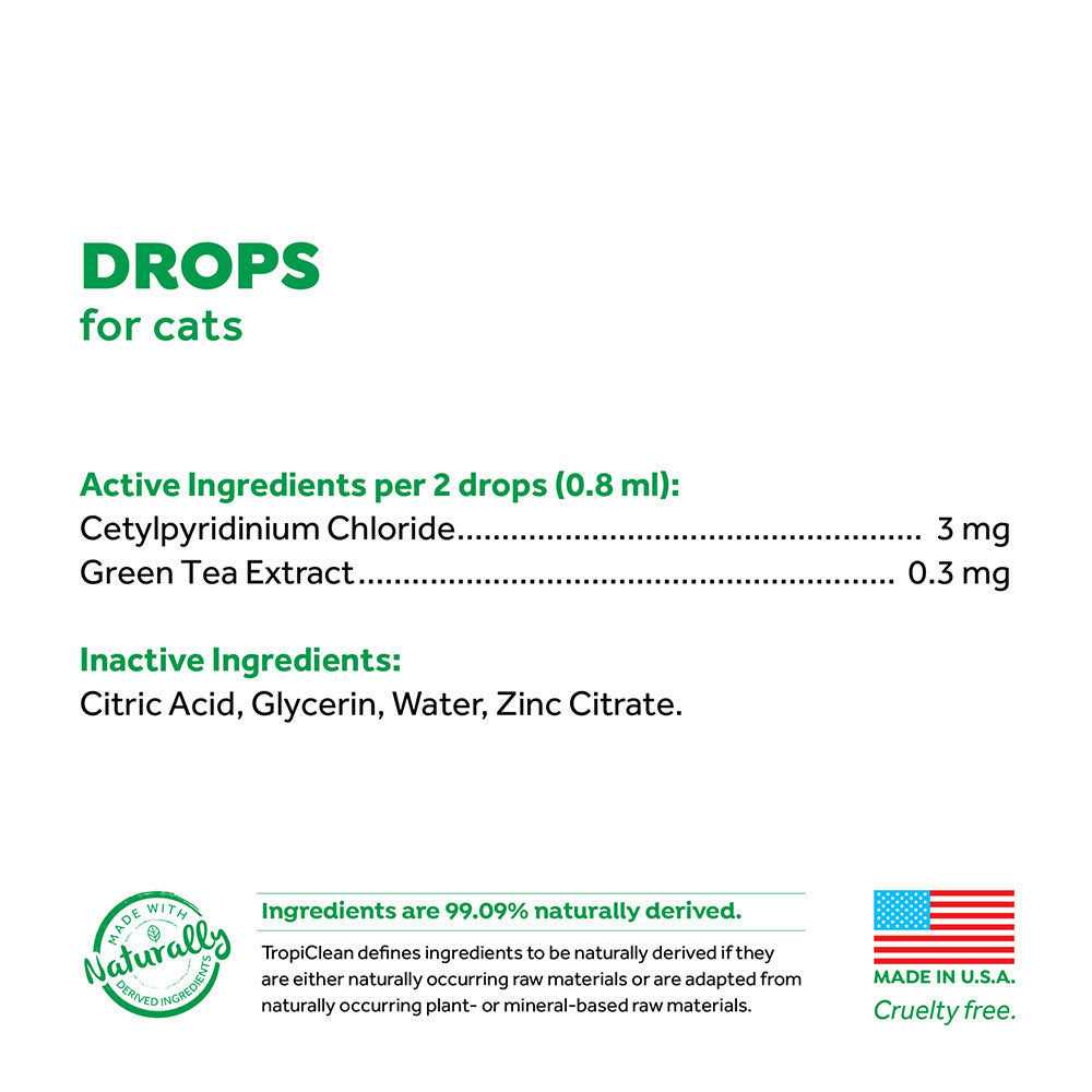 Fresh Breath Drops for Cats I58440