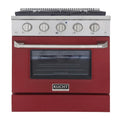 30 in. 4.2 cu ft. Natural Gas Range with Red Door A747