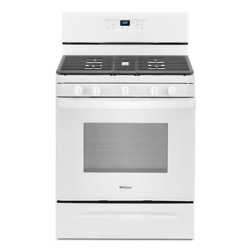 5.0 cu. ft. Gas Range with Self Cleaning in White S664