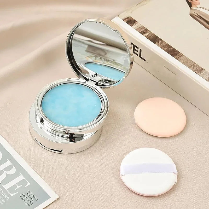 Matte Oil Control Setting Powder with Powder Puff 3 Pcs S892