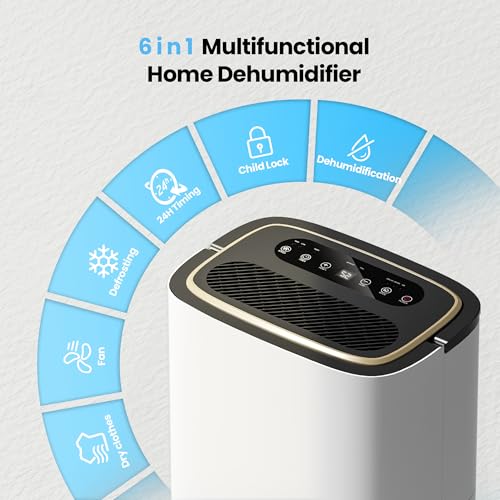 5000 Sq.Ft 50PT Dehumidifier with Hose C5870