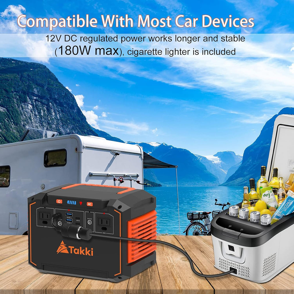 300W Portable Power Station 240Wh Solar Generator Z899158