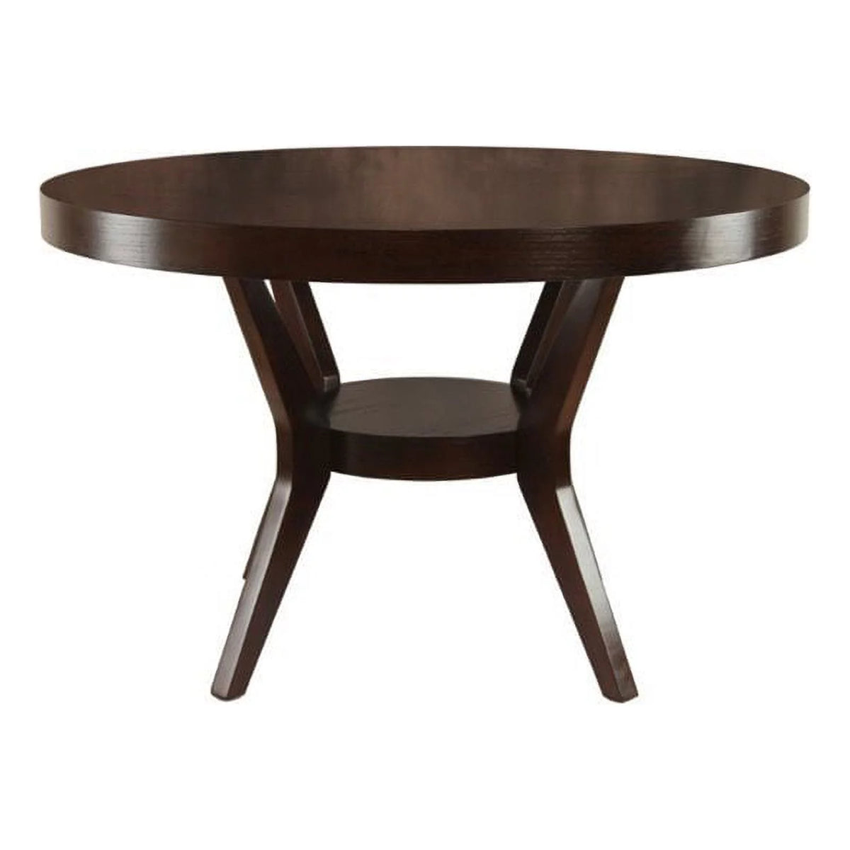 Round Dining Table in Espresso S266031