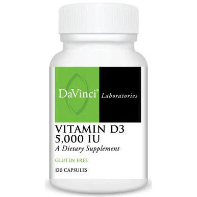 Vitamin D3 5000 IU 120 Capsules B653