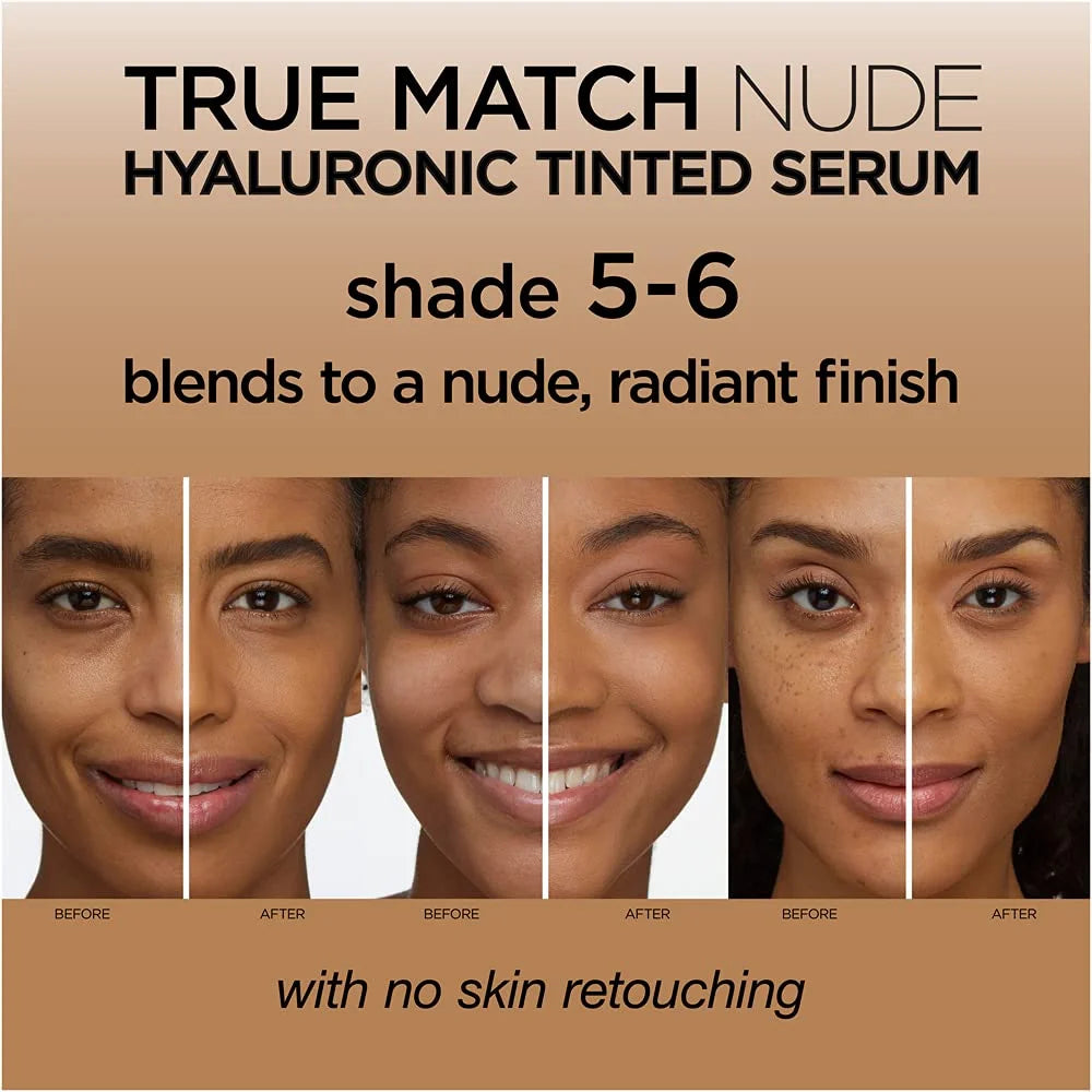 Tinted Serum Foundation Medium Tan 5-6 1 Fl. Oz. I641407