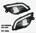 LED Fog Lights Lamps Pair F42194