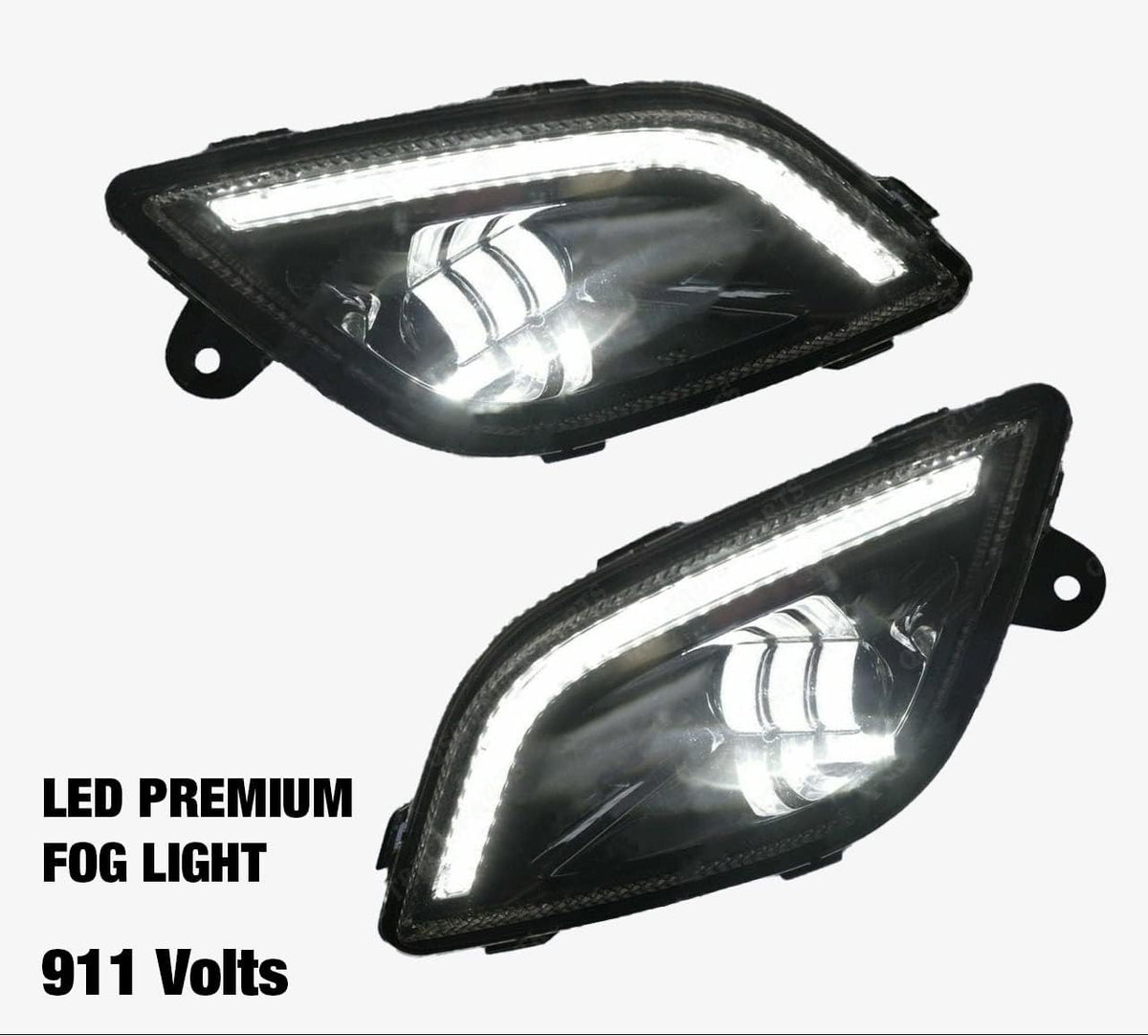 LED Fog Lights Lamps Pair F42194