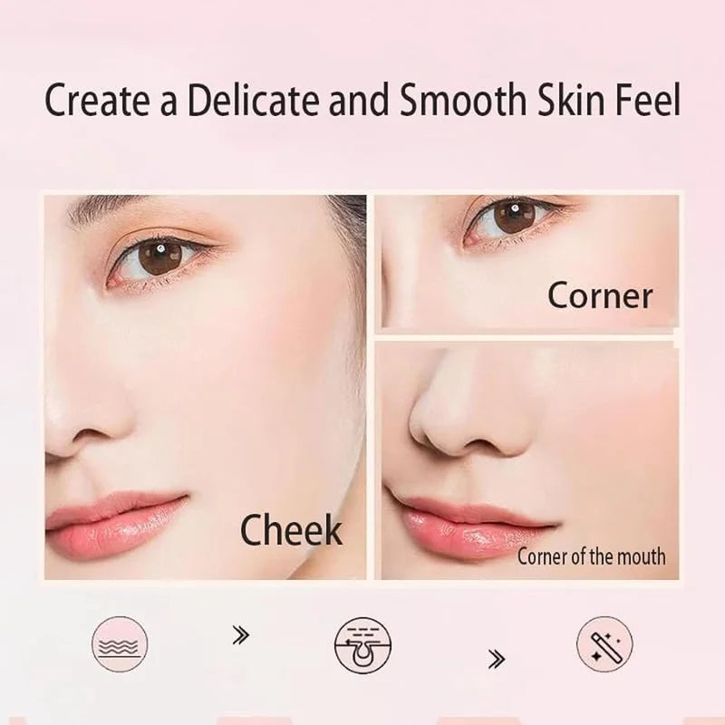 Matte Oil Control Setting Powder with Powder Puff 3 Pcs S892