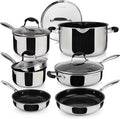 Ceramic Non Stick 10-Piece Cookware Set M28652