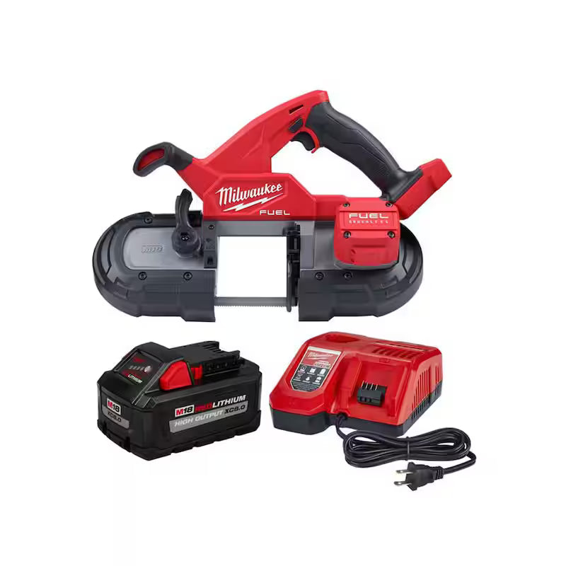 18-Volt Lithium-Ion Brushless Cordless Compact Bandsaw with Starter Kit K3090