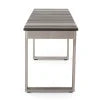 Aluminum Outdoor Dining Bench J224