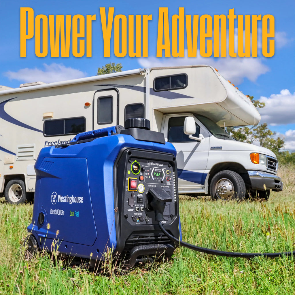4000 Peak Watt Dual Fuel Portable Inverter Generator Q771